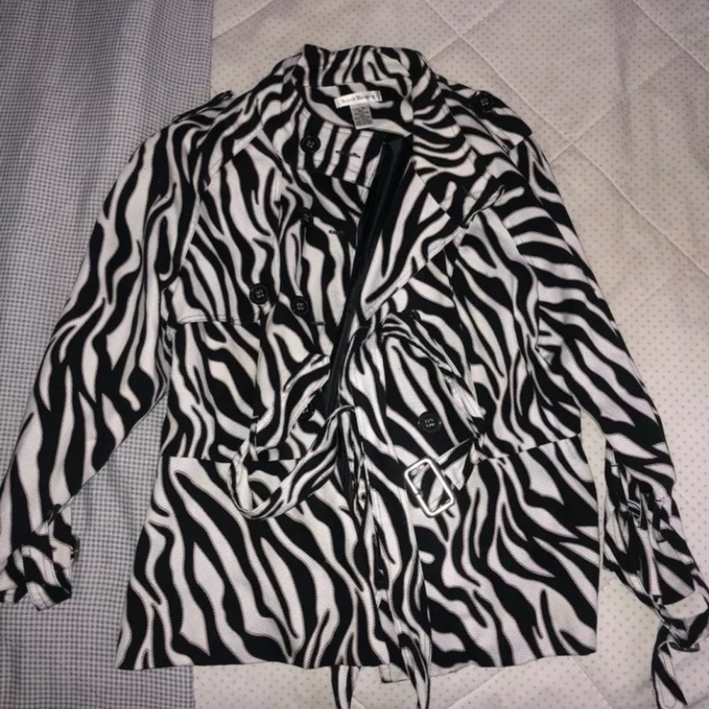 Susan Bristol Zebra Jacket